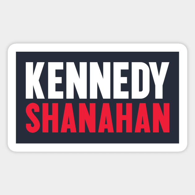 RFK Jr 2024 Kennedy Shanahan Navy Sticker by MAR-A-LAGO RAIDERS